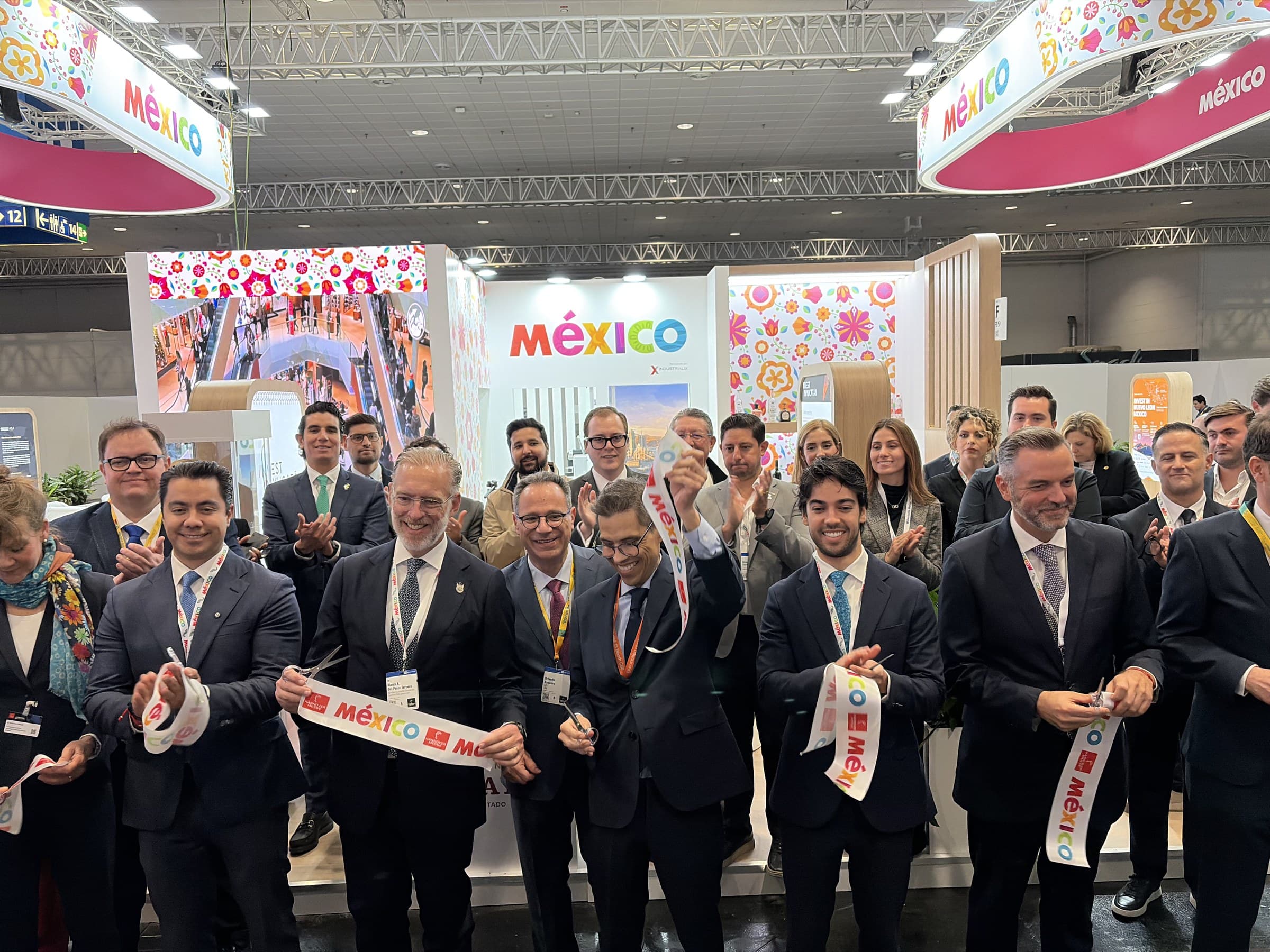 Inauguration of the Mexico pavilion at Hannover Messe 2026