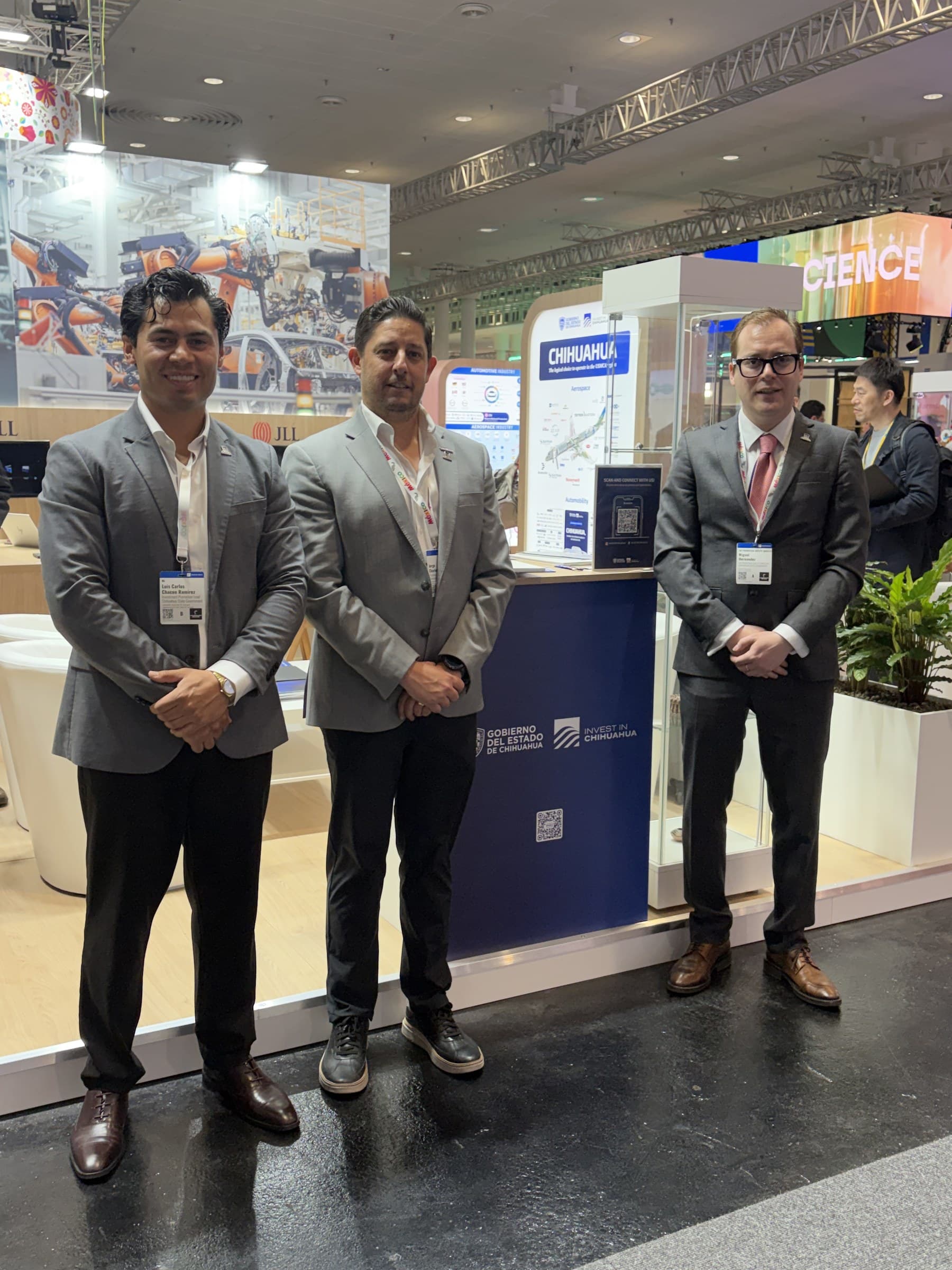 Stand of the State of Chihuahua at Hannover Messe 2026