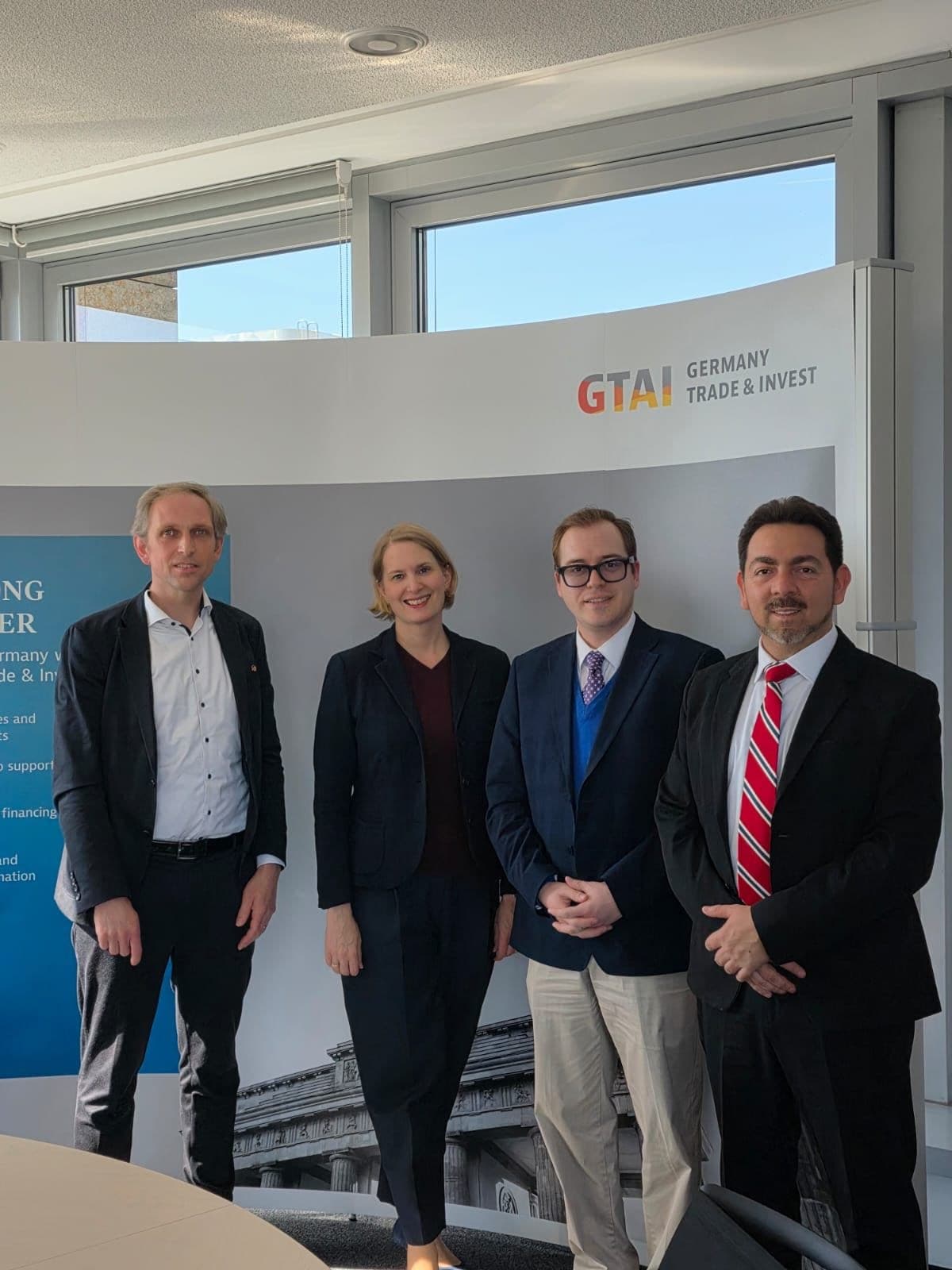 Working meeting with Germany Trade & Invest, federal investment-promotion agency